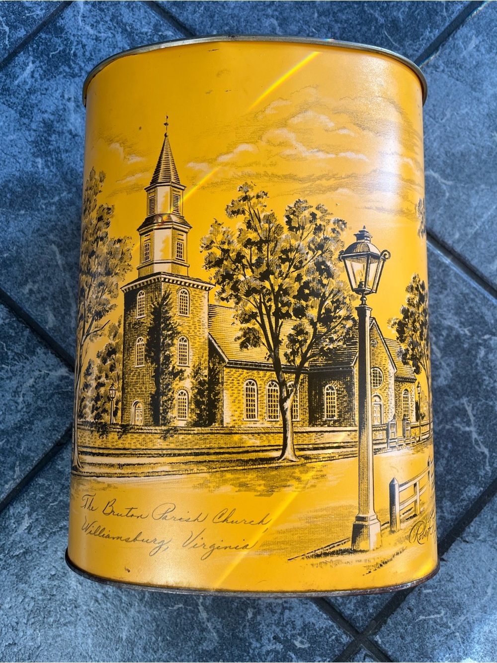 Vintage Waste Basket - Cheinco